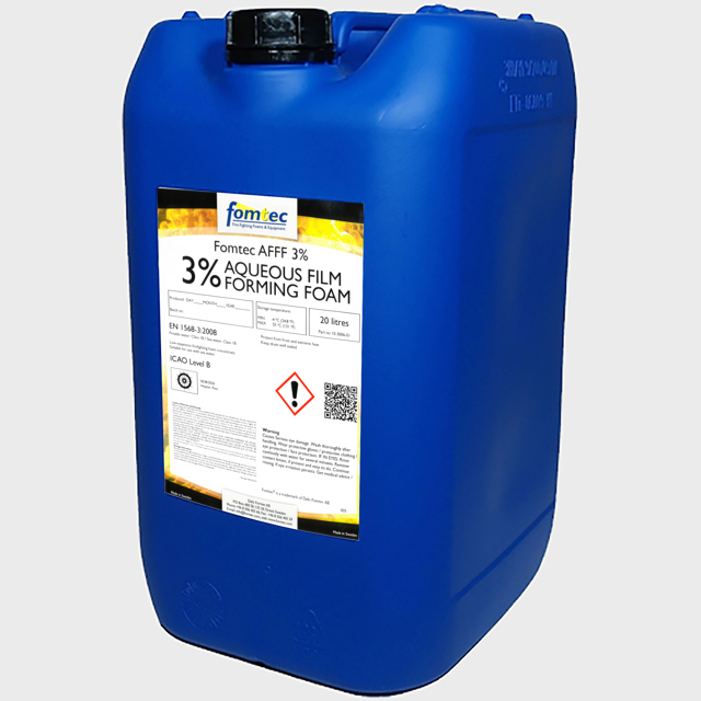 AFFF Foam, 3%, 20 liter, SOLAS approved, Fomtec